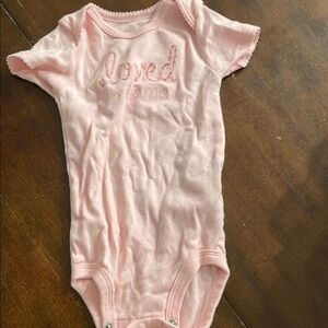 Pink Baby Onesie